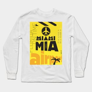 MIA Sunny beach Long Sleeve T-Shirt